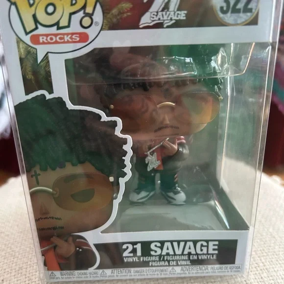Funko POP! Rocks: 21 Savage #322 - Picture 2 of 10